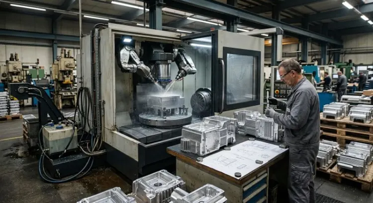 Fabricant usinage aluminium pièces sur plan en Bourgogne-Franche-Comté