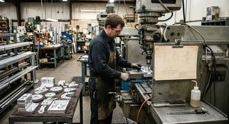 Fabricant usinage aluminium pièces sur plan en Bourgogne-Franche-Comté